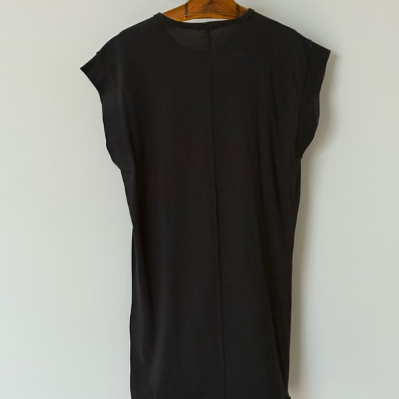 Rag & Bone Black T-Shirt dress - Picture 3 of 4